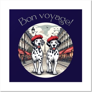 Dalmatian bon voyage! Posters and Art